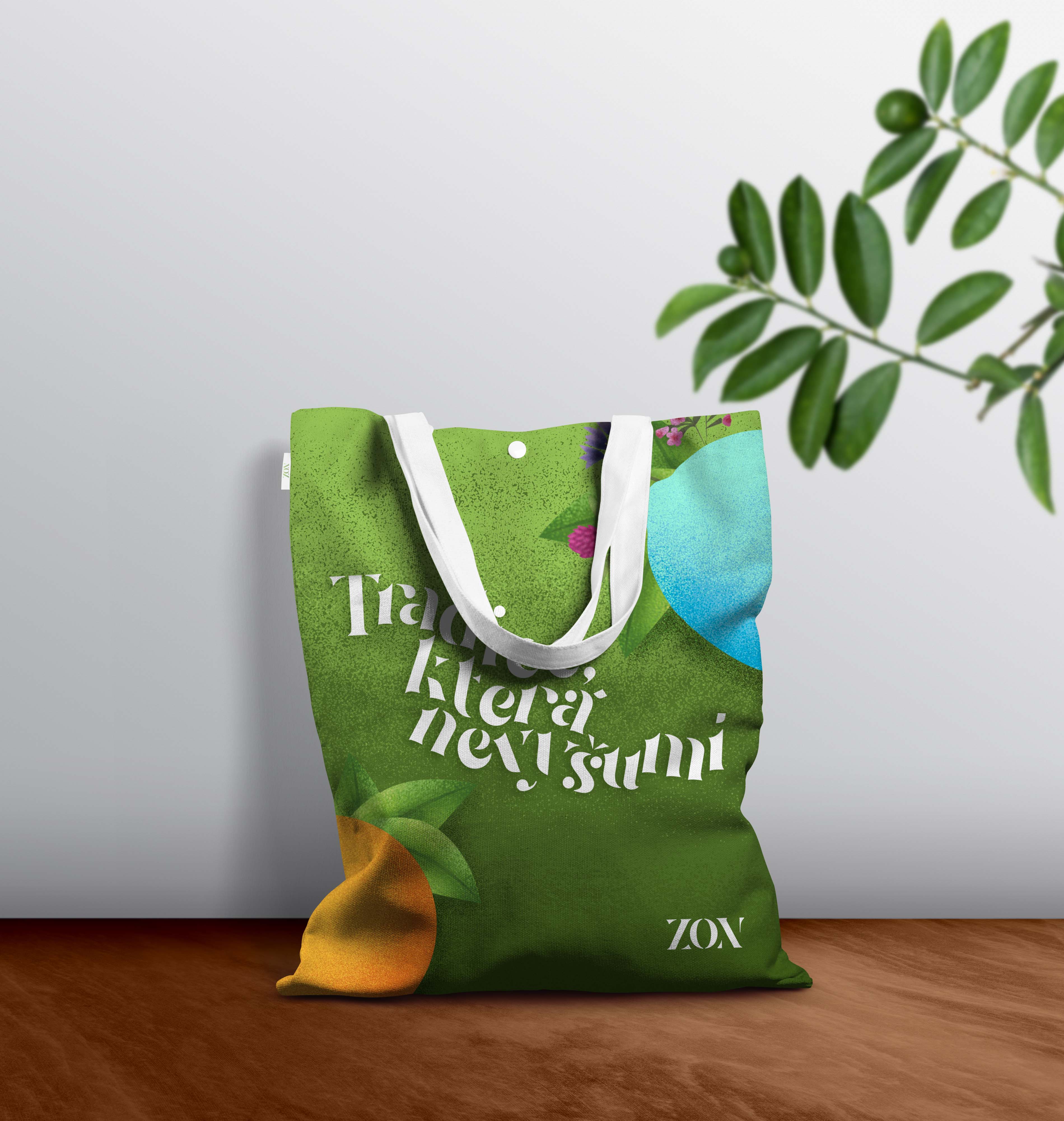 Obrázek 28 - Návrh plátěné tašky